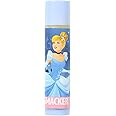Lip Smacker Disney Princess Collection, Cinderella Single Lip Balm for Kids, Safe-to-Use and Color Free for a Natural Finish, Vanilla Sparkle Flavoured