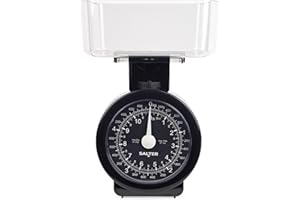 Salter Compact Mechanical Kitchen Scales - Black
