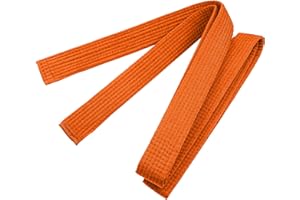 TopTie Cinturón de Taekwondo Karate cinturón de Grado sólido de Doble Bolso de Artes Marciales