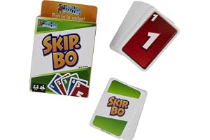 World's Smallest Skip-Bo, superkul för utomhusbruk, resor och familjespelkväll