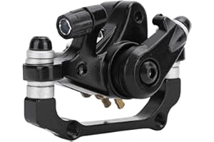 DAUERHAFT Étrier de Frein Étriers de Frein à Disque mécaniques Pratiques etrier de frein a disque velo pour vélo électrique, avec vis de Montage(Rear Disc Brake Freins