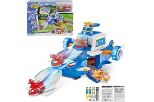 Super Wings Playset SW Aeroport World Aircraft säsong 5 + 2 TAB-figurer, leksak för barn 2 3 4 5 6 7 8 år gammal pojke flicka