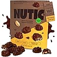 Nutic Dark Chocolate Peanut Clusters | 1 Lb | Dark Chocolate Covered Peanuts Candy For Snacks And Gifts | Made In The USA