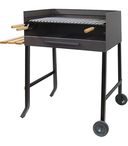 Cubo Plegable Imex El Zorro 12205-N - Negro, 118x52 Cm, Ideal Para Chimenea, Barbacoa, Jardín, Forja Tradicional