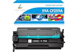 TRUE IMAGE CF259A Toner Cartridge Compatible with HP 59A Laserjet Pro M404dn M404dw MFP M428fdw M428dw M428fdn M404n M304n M304dn M406 M430 M428 M404 M304 59X CF259X (Black, Pack of 1)