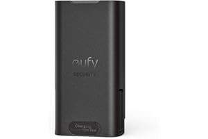 eufy Security Akumulator wielokrotnego ładowania z USB-C, Quick-Release Battery Pack, długi czas ładowania, pojemność 6,500 mAh, łatwy montaż i demontaż, kompatybilny z eufy Video Doorbell E340