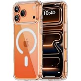 MADNOVA Apple iPhone 17 Pro Serisi i&ccedil;in iPhone Şeffaf Kılıf Kamera Korumalı Magsafe ile Uyumlu Şeffaf Kılıf