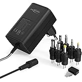 ANSMANN APS 300 Universal Stecker Netzteil 12V inkl. 7 verschiedende Adapter Stecker - Netzstecker bis max. 600mA - zur Strom