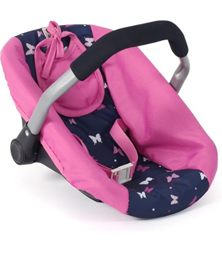 Bayer Chic 2000 - Poppenslaapzak voor babypoppen tot 55 cm, poppenkleding, poppenaccessoires, roze melange