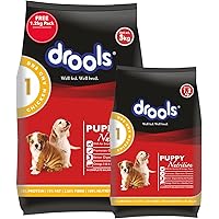 Drools Chicken and Egg Puppy Dog Food, 3 kg with Free 1.2 kg
