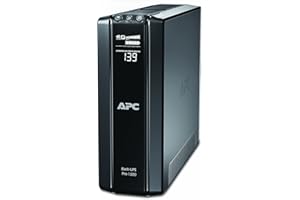 APC Power-Saving Back-UPS PRO - BR1500G-FR - Onduleur 1500VA (AVR, 6 Prises FR, USB, Logiciel d'arrêt)