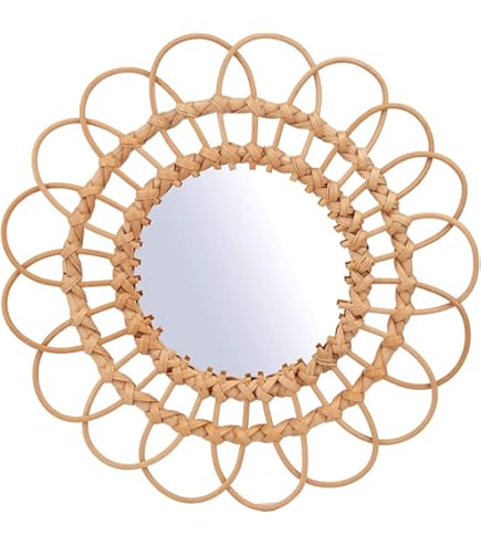 Specchio Decorativo Tribal Eye Sass &amp; Belle - Design Oro Per Arredamento Moderno