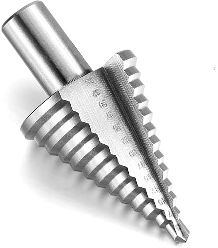 Set 3 Punte A Gradino HSS In Titanio - Per Legno, Metallo E Plastica, Dimensioni 4-12/20/32 Mm - Foto 7