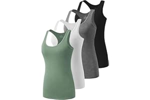 Vislivin Workout Tank Tops for Women Yoga Racerback Tank Activewear Sleeveless Tops
