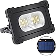 80W Rechargeable Work Light, Eraylife 6000Lum Portable Solar LED Floodlight with USB Port/Magnetic/ 10000mAh/ 4 Lighting Modes, LED Camping Light for Emergency Fishing Workshop Garage