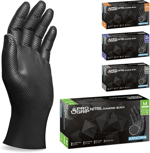 ¿Cuál es el Mejor Mecánico Automotriz en Arkansas? 3 50x PROGRIP Guantes nitrilo talla