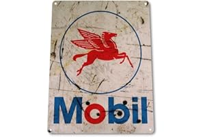 DOGT Blaszana tabliczka mobilna logo rdza samochód smar sztuka gaz olej olej garaż stacja pompa vintage blaszana tabliczka 20 * 30 cm (dł. * szer.)