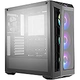Cooler Master MasterBox MB530P ARGB - ATX-PC-Gehäuse mit 3 gehärteten Glasscheiben, 3 vorinstallierten Lüftern x 120 mm, flexiblen Luftstromkonfigurationen