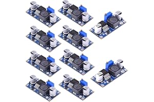 INNOVATEKING-EU 10 Stück LM2596 DC-DC Buck Converter Wandler Spannungsregler Stromversorgung Modul Step down Converter Modul Abwärtswandler Hocheffizienter 3.2-46V zu 1.25-35V Einstellbares Netzteil Abwärtsmodul