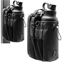 Enivan - Sac Magnétique Sport Fixation Aimantée, Gourde 1,5L, Téléphone, Clés, Bandoulière Unisexe, Gym Musculation, Vert - Bagagerie - Maroquinerie
