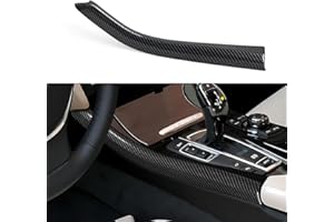 OYDDL Auto Verkleidung Aufkleber Multimedia Zierleiste ABS Umschalttafel Kompatibel mit BMW 5er F10 F11 2011 2012 2013 2014 2015 2016 Interieur Zubehör