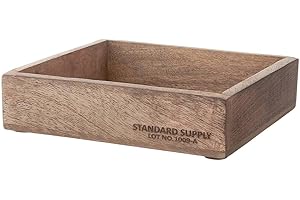 ‎BUTLERS BUTLERS STANDARD SUPPLY Holzkasten quadratisch L 20 x B 20cm