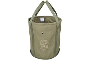 ACROPOLIS Sac à fruits en forme de champignon - Panier à fourrage pour ramasser les champignons, morelles, sac de recherche de champignons, sac de plage, Khacki, X-Large, Vg-1
