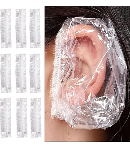 Protecteurs D'oreille Imperméables Pour Douche/coloration - 2 Paires En Silicone Doux