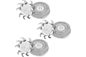 VESANEAE 3 szt. wymiennych głowic golących kompatybilnych z Philips Norelco series 3000, 2000, 1000, FR8, głowica goląca, podwójne ostrze