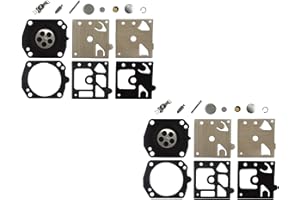 C·T·S Vergaser Reparatur-/Umbau-Set ersetzt Walbro K23-HDA für HDA-79 HDA-123 HDA-132 HDA-140 HDA-157 HDA-197 Vergaser (2 Stück)