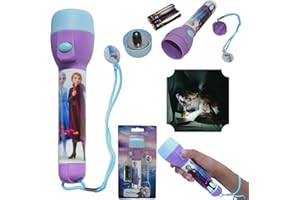 SRV Hub Frozen II LED Big Torch, Kids Night Light Torches LED Super Bright for Xmas, Birthday and Thanksgiving Gifts Size-16cm
