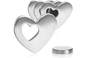 com-four® 4X Pesi per tovaglie - Pesi per tovaglie in Acciaio Inossidabile - Clip Magnetica per tovaglie - ca. 45 gr