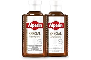 Alpecin Medicinal SPECIAL - 2 x 200ml - Tonico vitaminico per la caduta dei capelli dovuta a cuoio capelluto sensibile