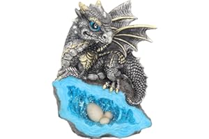 Nemesis Now U2050F6 Strażak gniazda figurka 14 cm niebieska żywica One Size