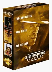 Clint Eastwood Box 1: Erbarmungslos, Der Texaner, Pale Rider [3 DVDs]