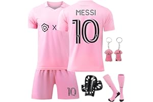 RONRONNER Fußballtrikot für Kinder,Trikot Fussball Jungen,Bayern Jersey Fußball Trikot Heim Auswärtstrikot,Fussball Trikot Kinder Socken Set Erwachsene