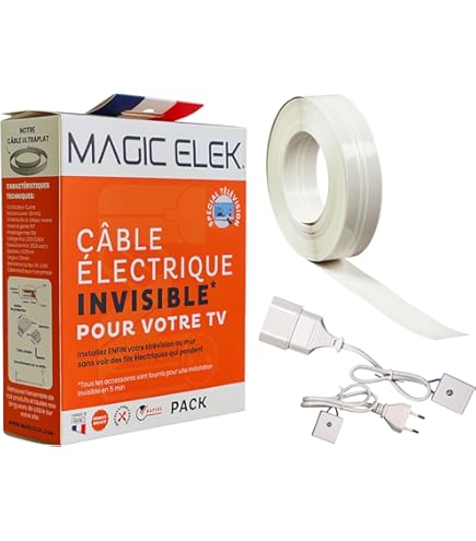 2 Rallonges électriques Transparentes 5m 220V - Prise Européenne, Pour éclairage LED Et Extérieur