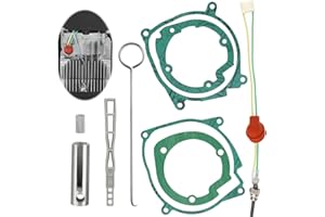 TLIDFGEO Diesel Heater Glow Plug,Glow Plug Repair Kit,Car Ceramic Heater Repair Parts Fit,12V 24V 5KW 8KW Parking Diesel Heater Glow Ignition Plug Kit with Filter,Diesel Heater Accessories for Car Truck Boat