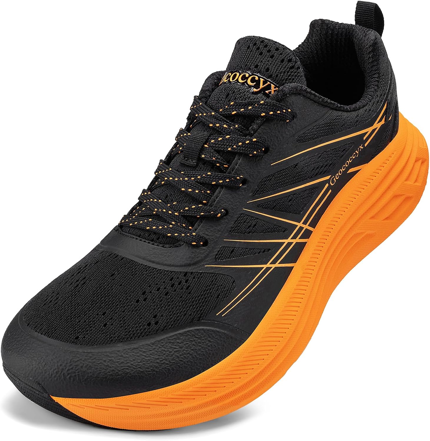 Geococcyx Zapatillas Running Hombre Puntera Ancha Zapatos de Deportivas Transpirables para Correr 39-46 EU