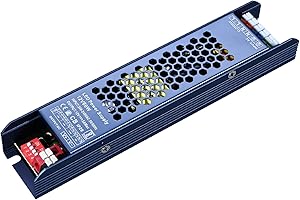 GOMING Slim Trasformatore 12V 60W Alimentatore AC 200-240V a DC 12V 5A Tensione Costante LED Driver IP20 Non Impermeabile di per Stampante 3D a Luce di Striscia LED