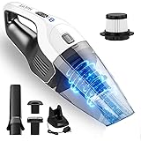 Holife Handheld Vacuum Cordless, 8500Pa 14.8V Powerful Suction Portable Hand Car Vac, Vacuum Cleaner 2200mAh Rechargeable Bat