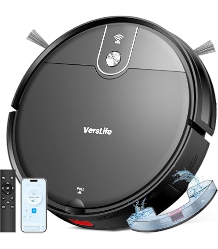 Aspirateur Balai Robot Create Netbot S15 4 En 1 By Ikohs - 100W, Occasion Fonctionnel, Avec Bac à Poussière