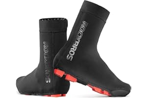 ROCKBROS Überschuhe Fahrrad Damen Herren Wasserdicht Shoecover Rennrad MTB Kälteschutz für Radsport