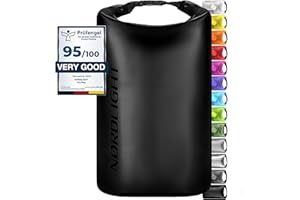 Nordlight Dry Bag Y Bolsas Impermeables - Bolsas Impermeables De 2l, 5l, 10l, 15, 20l, 30l, con Cierre Enrollable Y Correa De Hombro con Funda Impermeable para Móvil Y Riñonera