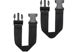 SGERUFZ 2 Pezzi Cintura di Estensione per Marsupio e Borsa a Tracolla Regolabile