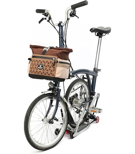 Brompton Borough Basket L Bag,Black,40*30*20 centimetres : Amazon