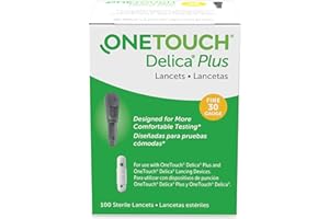 OneTouch Delica Plus Lancets 30 Gauge 100 Count New Look