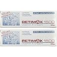RETIMAX 1500 Vitamin A Cream, Protects, Nourishes, moisturises, Anit-Ageing, Retinol, Pack of 2 x 30g