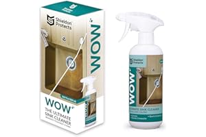 S SHIELDON PROTECTS Shieldon Protect WOW spray czyszczący do zlewów kompozytowych i konglomeratowych, środek do czyszczenia granitowego kompozytu do przebarwień i plam, silgranit, fragranit i blanco, 500 ml