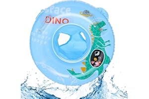 Puddry Anillo de Natación de Bebés, Flotador Inflable para Bebé,Flotador de Piscina para BEB, Flotador de Piscina para niños pequeños para 6-36 Meses